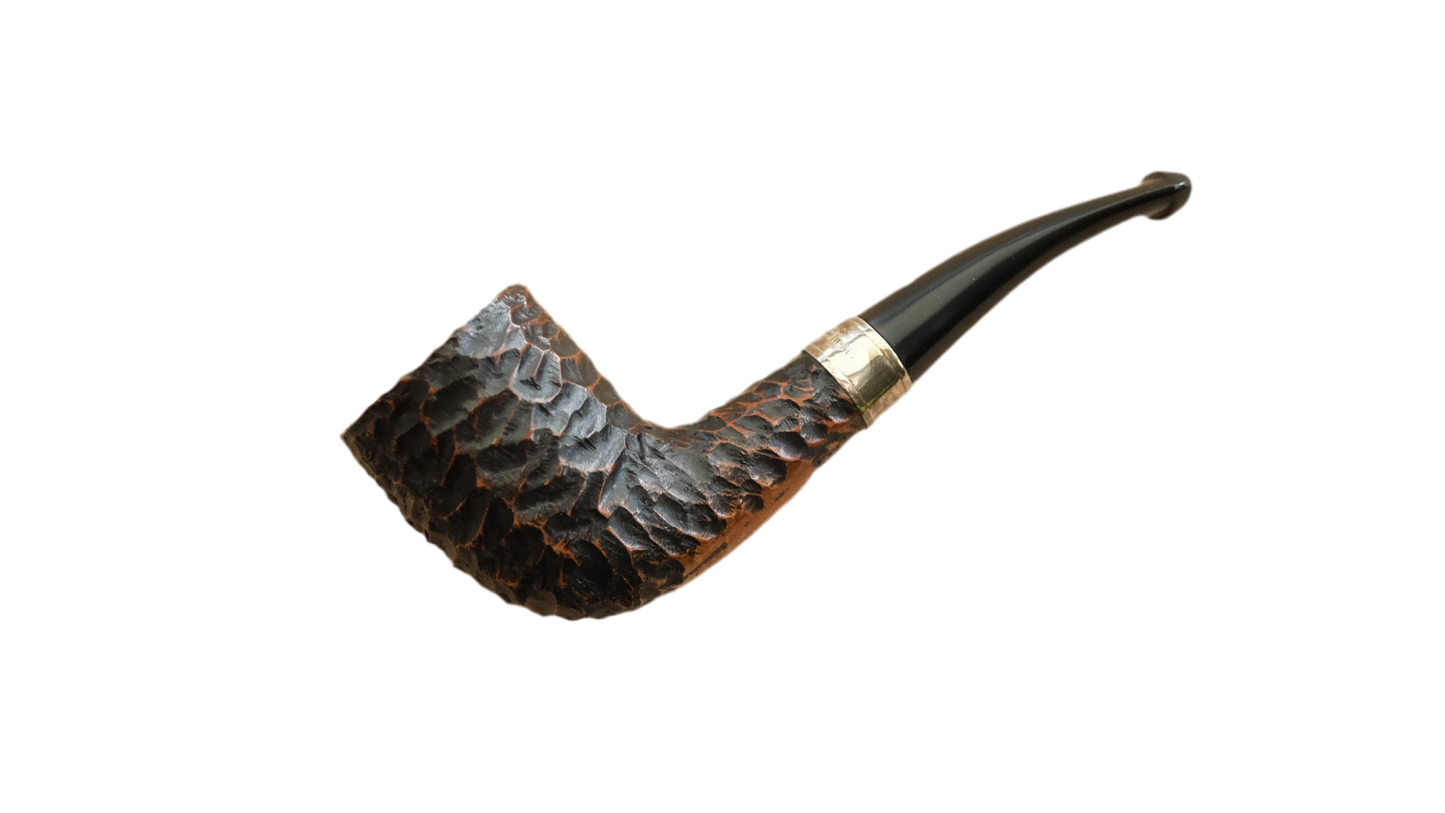 Peterson Short Rusticated Fishtail 268 Pipe