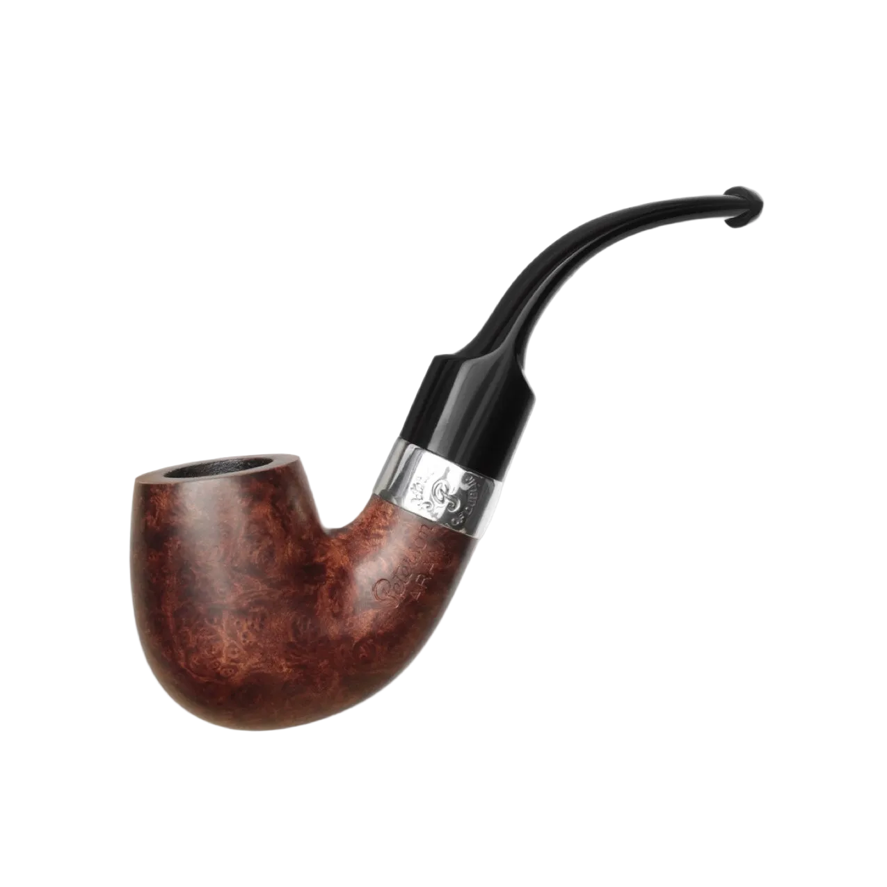 Peterson Aran Smooth Nickel Mounted X220 Fishtail Pipe