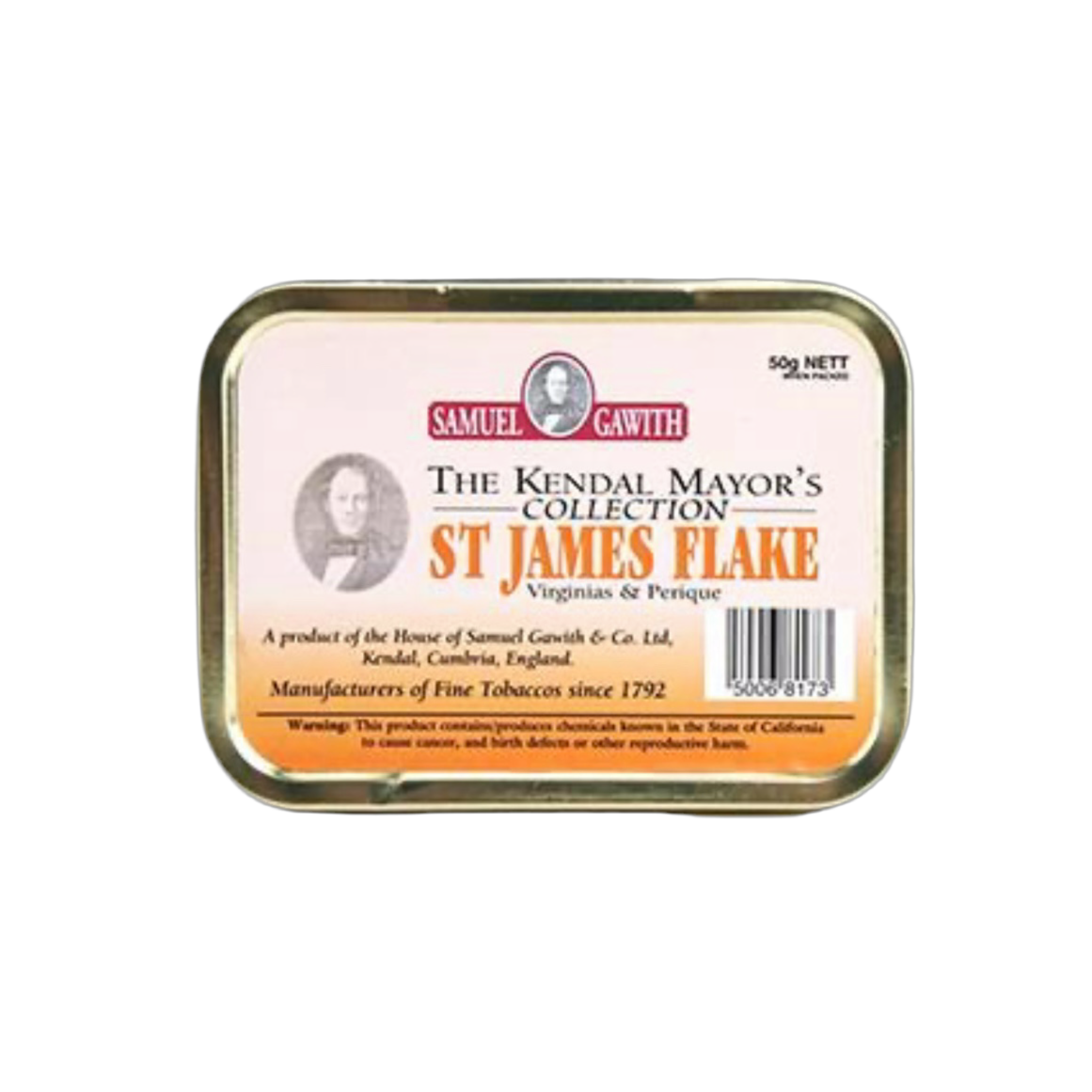 Samuel Gawith St James Flake 50g