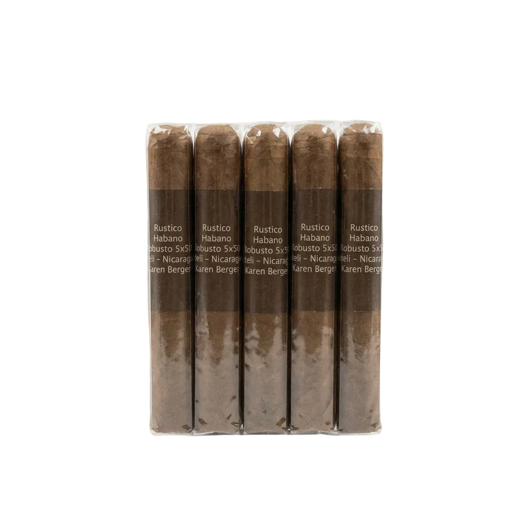 Rustico Natural Robusto - Bundle of 20