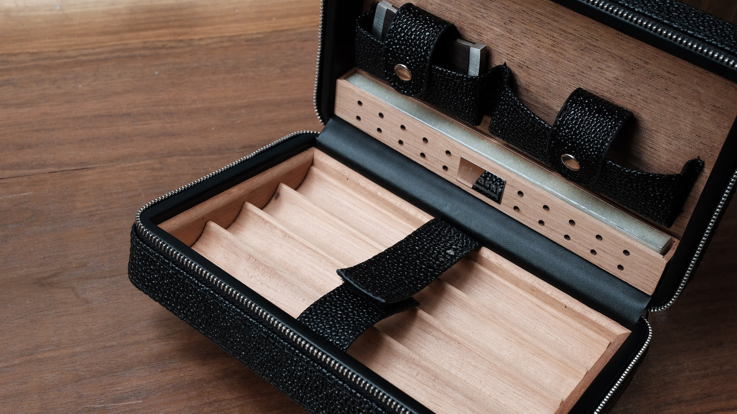 Cigarol Black Travel Case