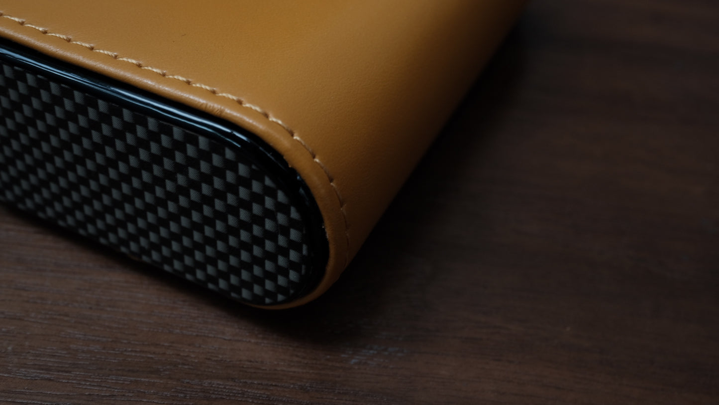 Carbon Fibre Top Cigar Case