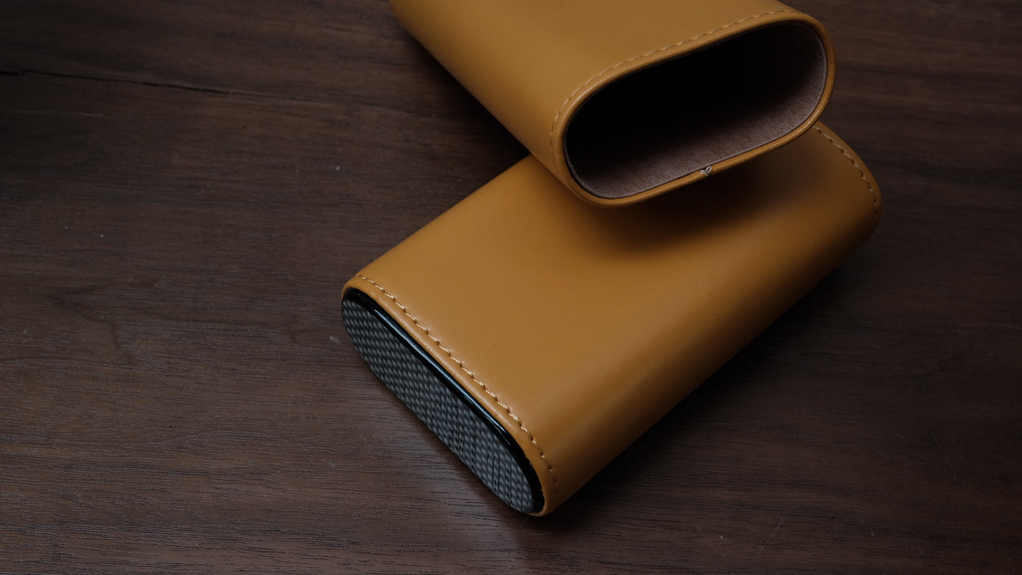 Carbon Fibre Top Cigar Case