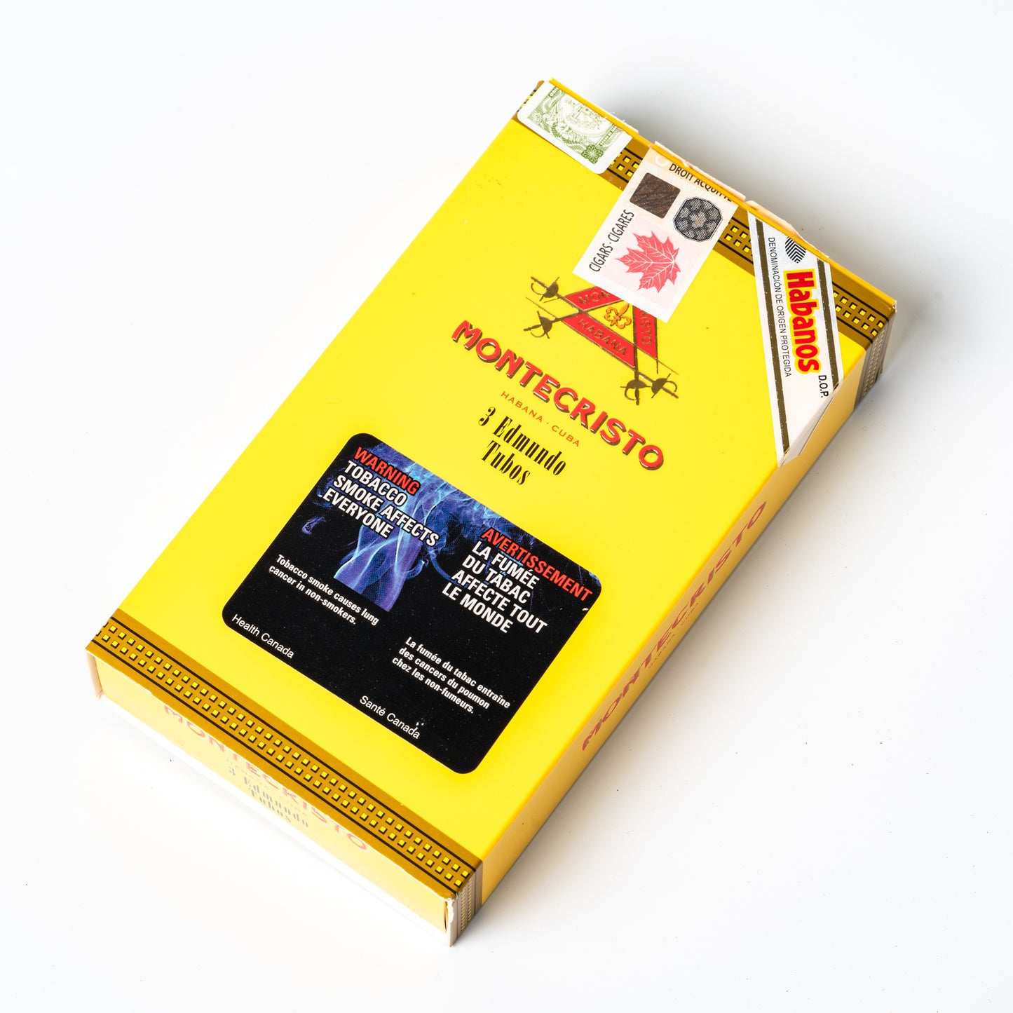 Montecristo Edmundo Tubo Pack of 3(2016)