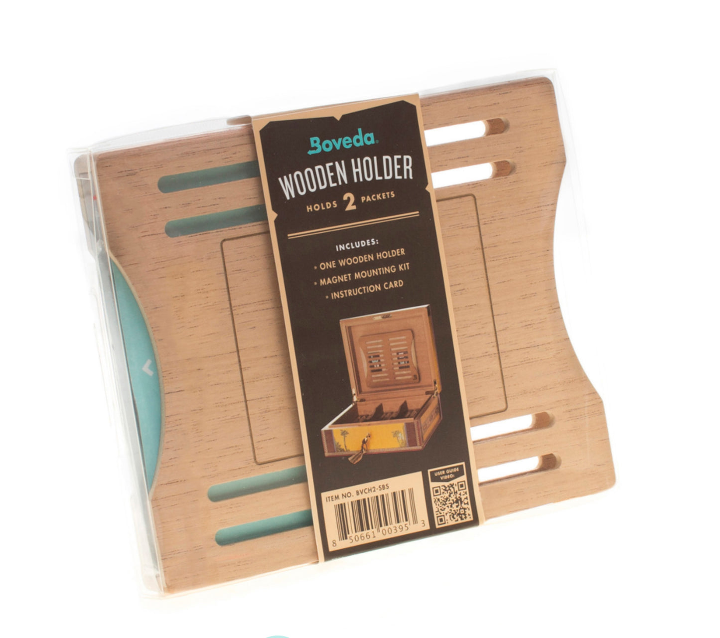 Boveda-Wooden Holder 2 Packets