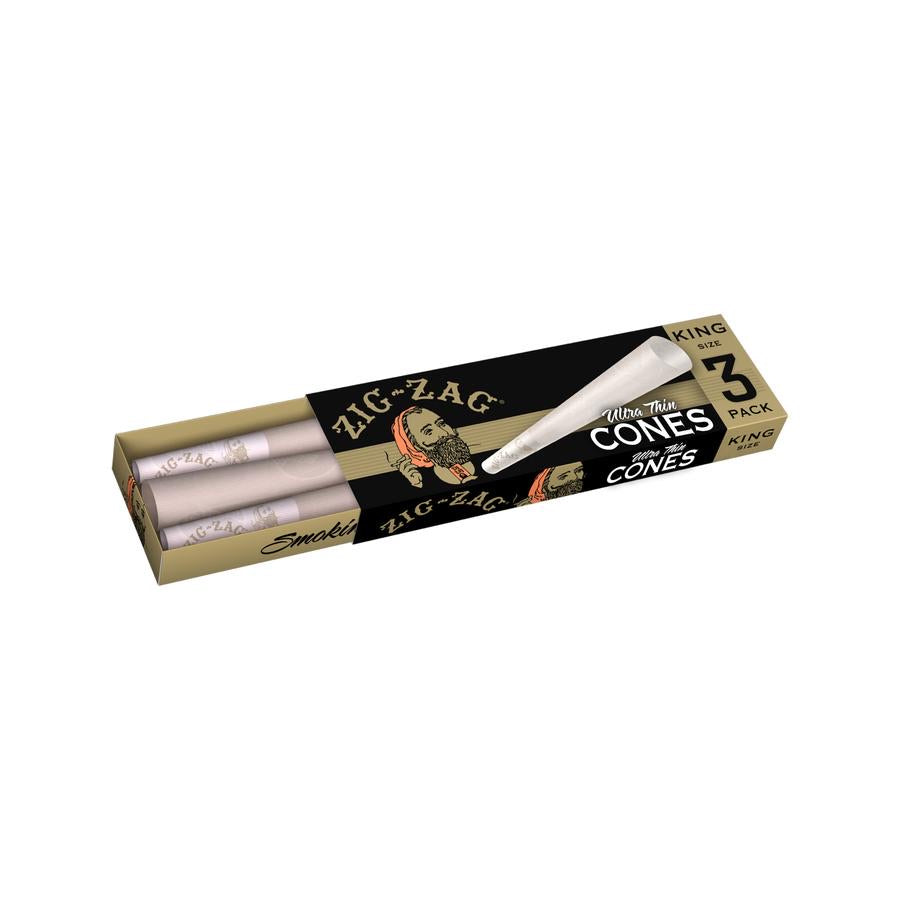 tobacco store cones 98mm Standard Unrefined Brown Paper MW Filter Papers | Wraps | Cones