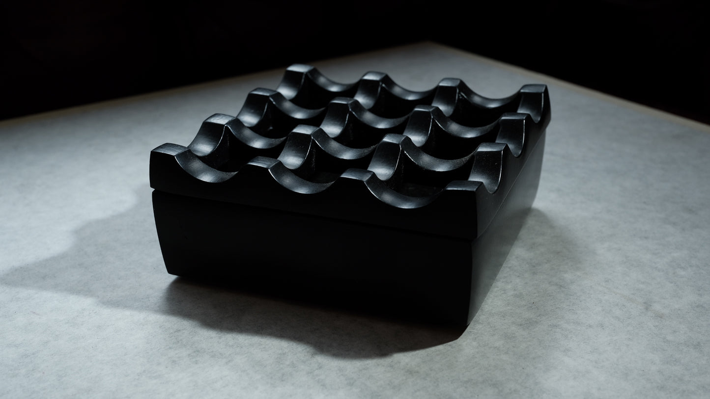 Small Square Grid Ashtray