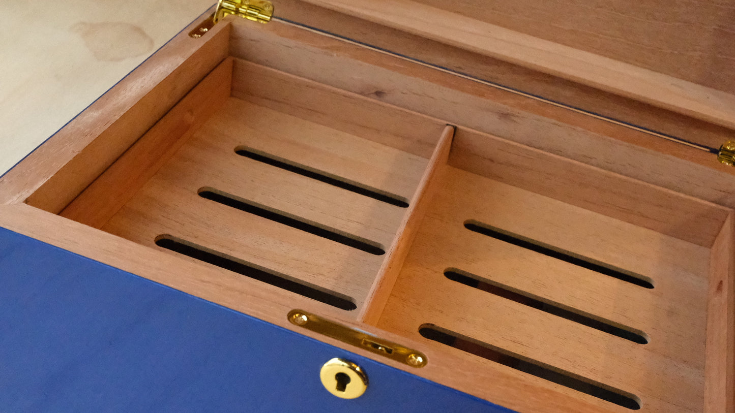 Large Cuban Flag Humidor