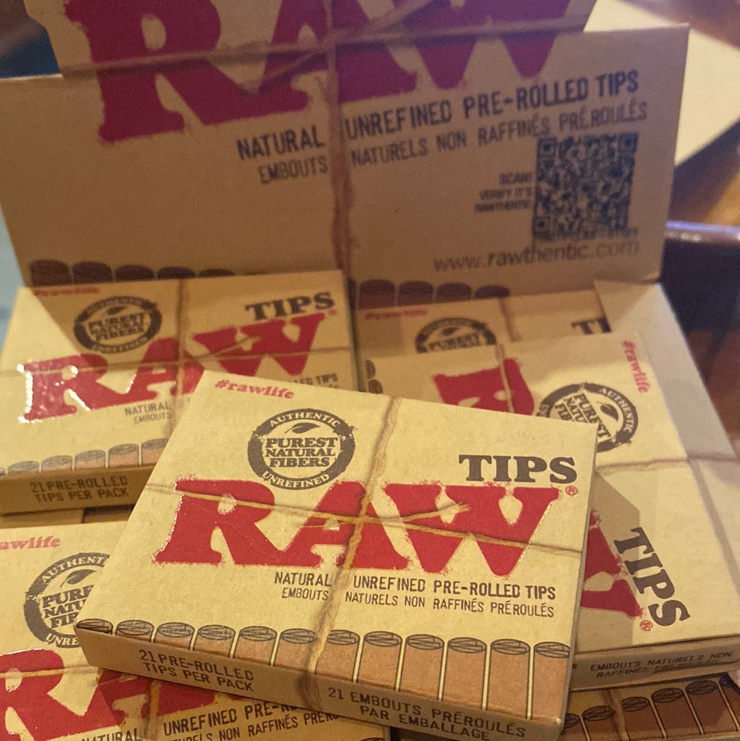 Raw Tips Pre-Rolled