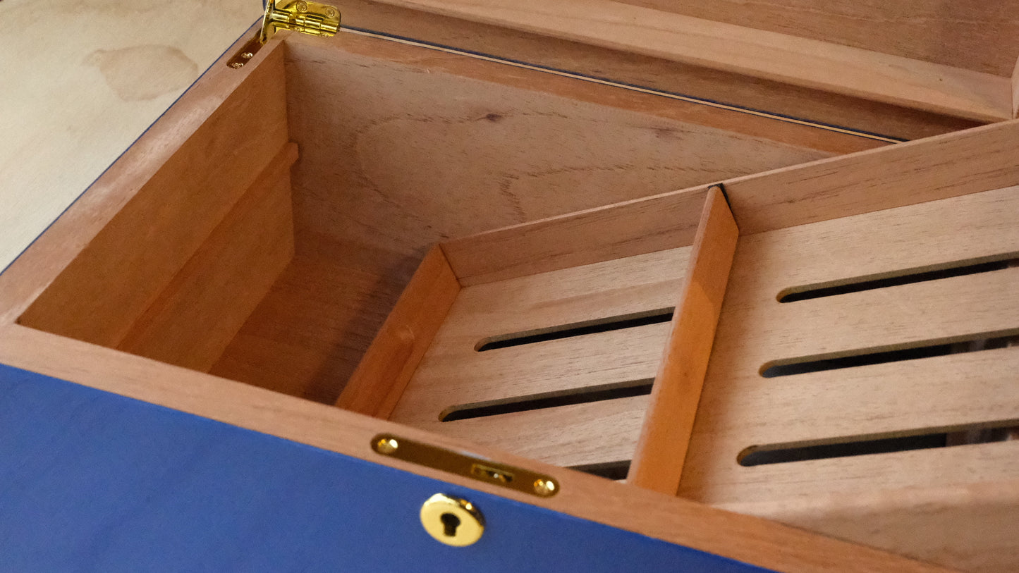 Large Cuban Flag Humidor