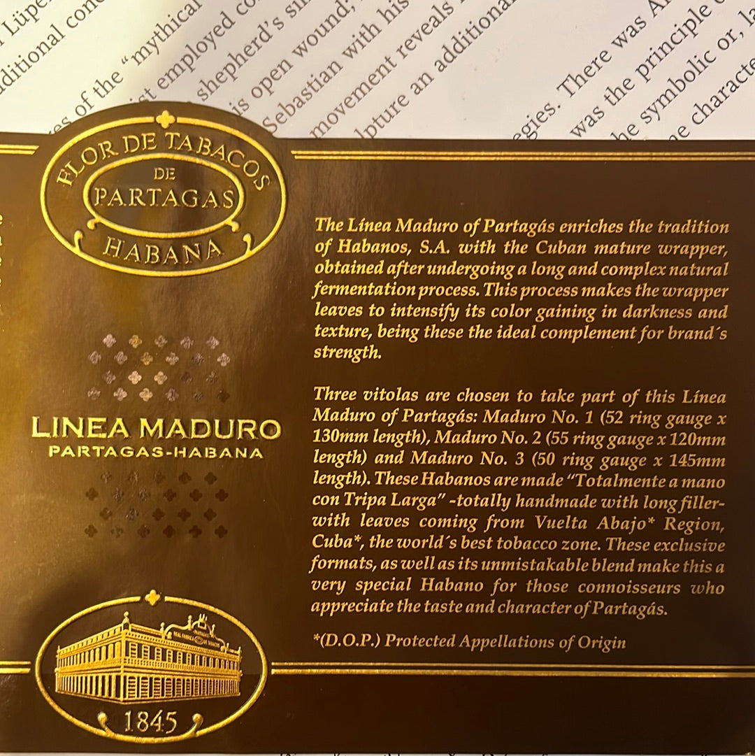 Partagas Maduro No. 1 (2019)