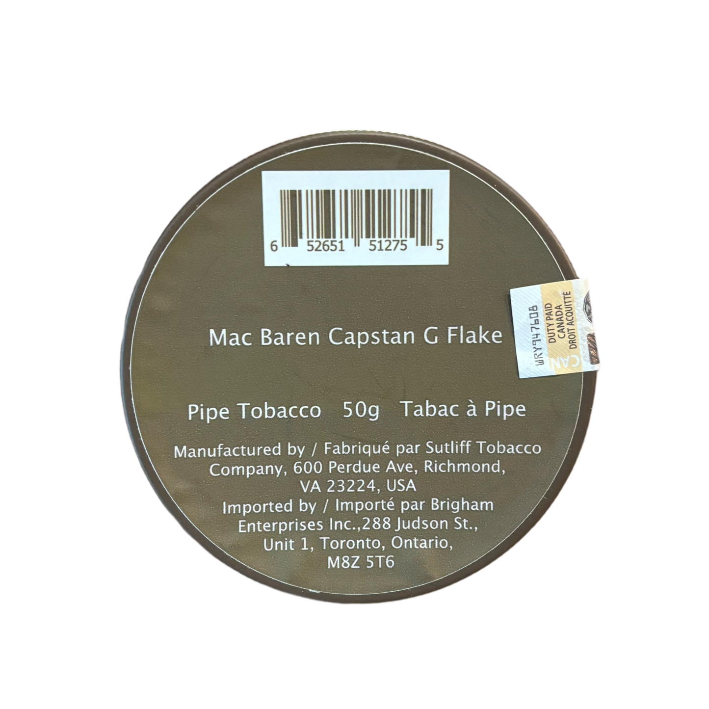 Mac Baren Capstan Gold Flake