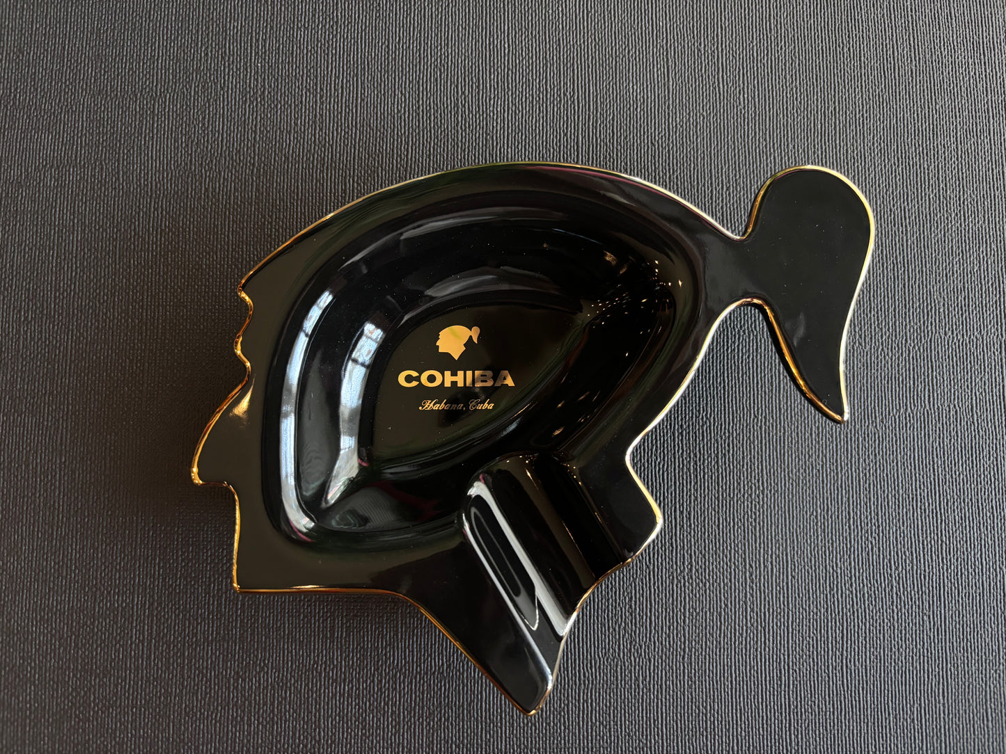 Cohiba Individual Ashtray Black