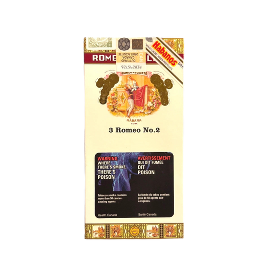 Romeo y Julieta No. 2 Tubos Pack of 3 (JUL 2020)