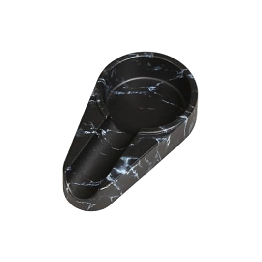 Lotus Melamine Single Cigar Marble Ashtray