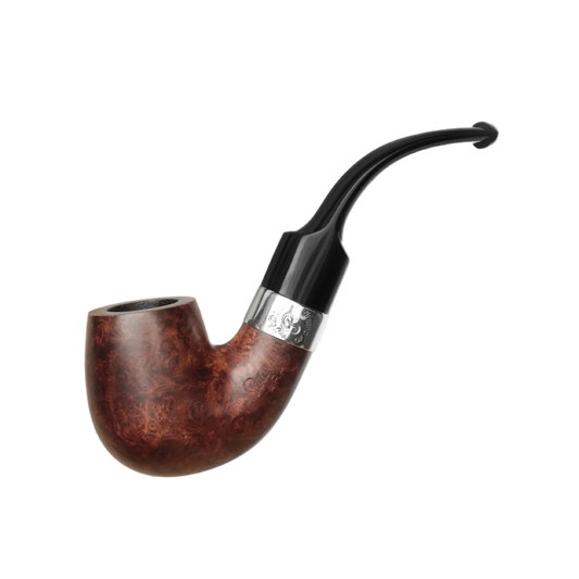Peterson Aran Smooth Nickel Mounted X220 Fishtail Pipe