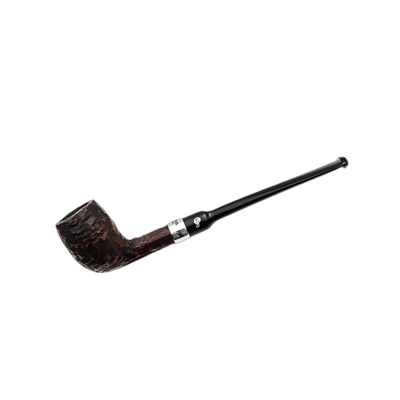 Peterson Specialty Rusticated Nickel Belgique Pipe