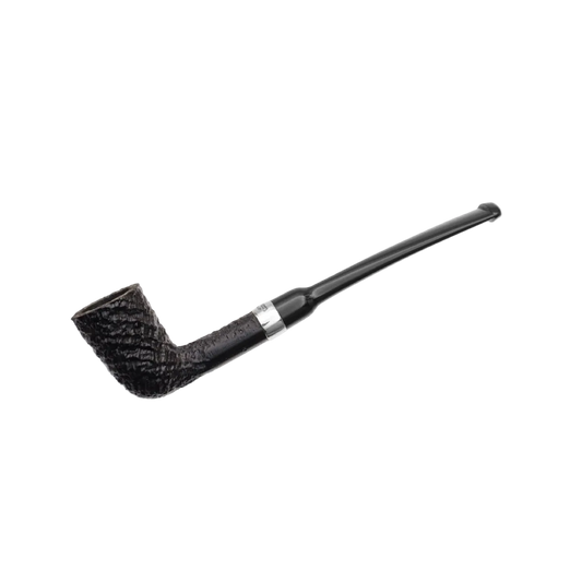 Peterson Speciality Sandblasted Nickel Mounted Dublin Fishtail Pipe