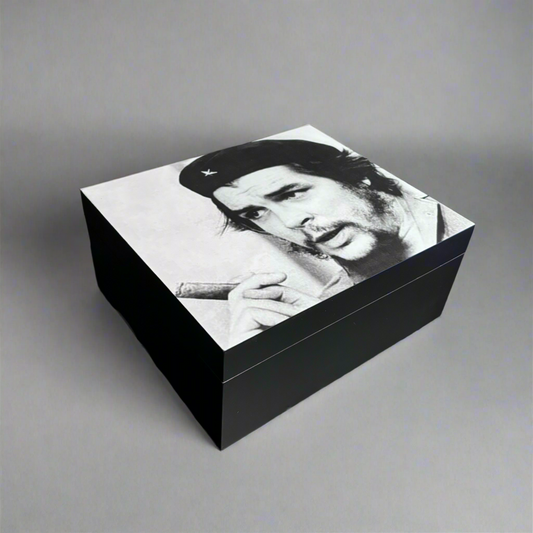 Che Guevara Black Print Humidor