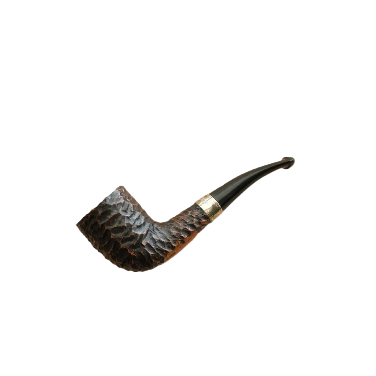 Peterson Short Rusticated Fishtail 268 Pipe