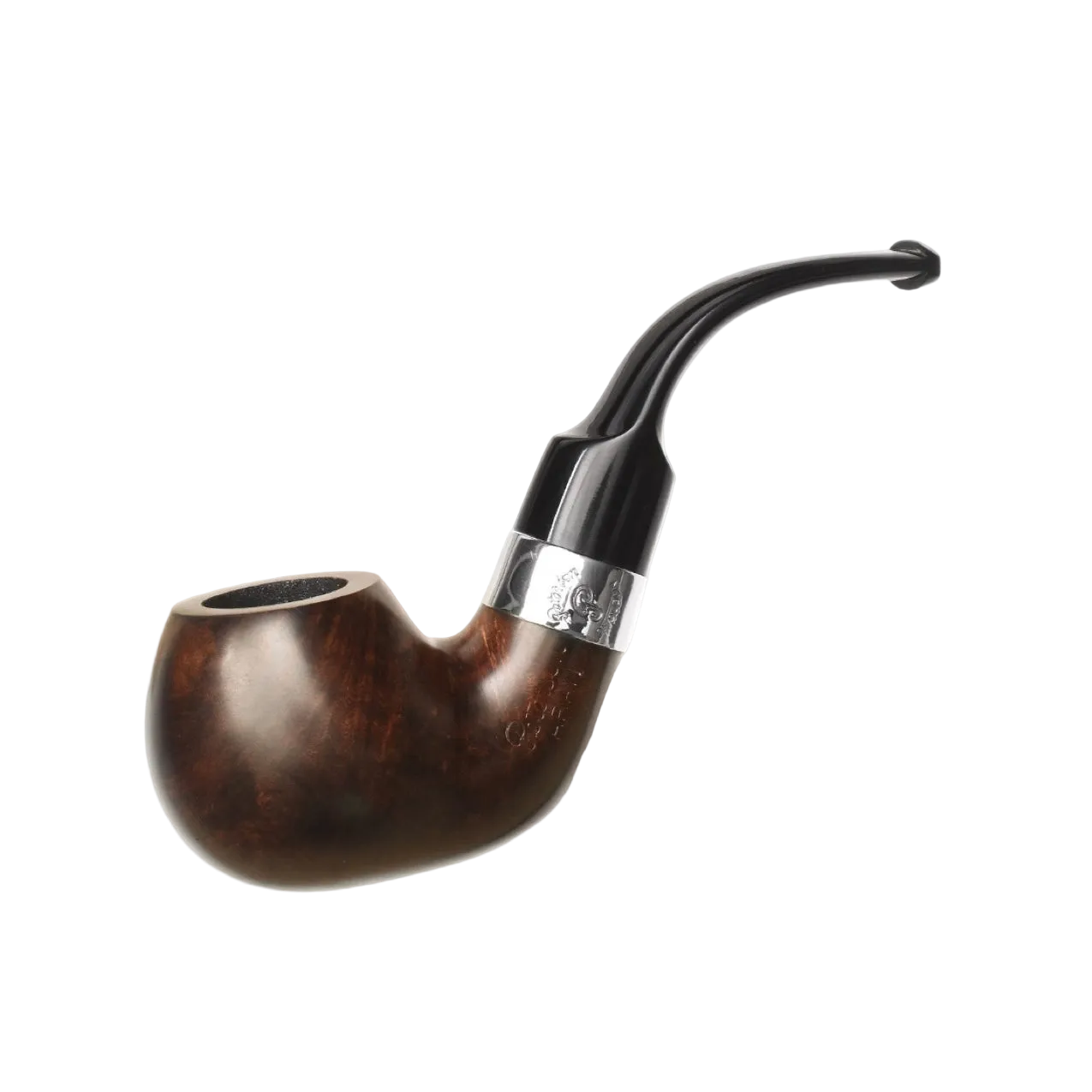 Peterson Aran Smooth Nickel Mounted XL02 Fishtail Pipe