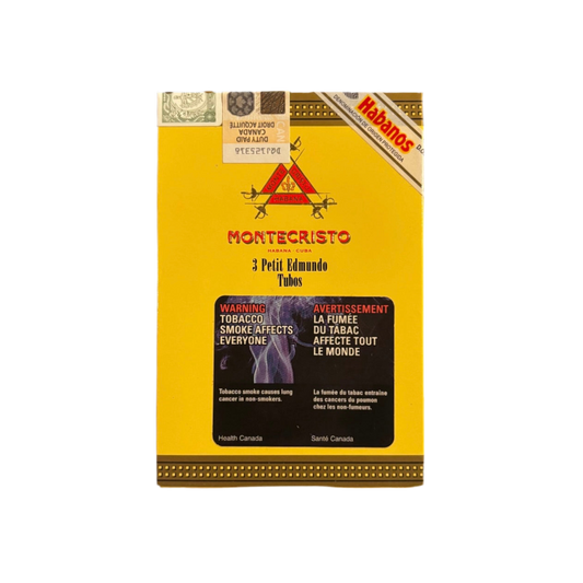 Montecristo Petit Edmundo Tubo Pack of 3 (2019)