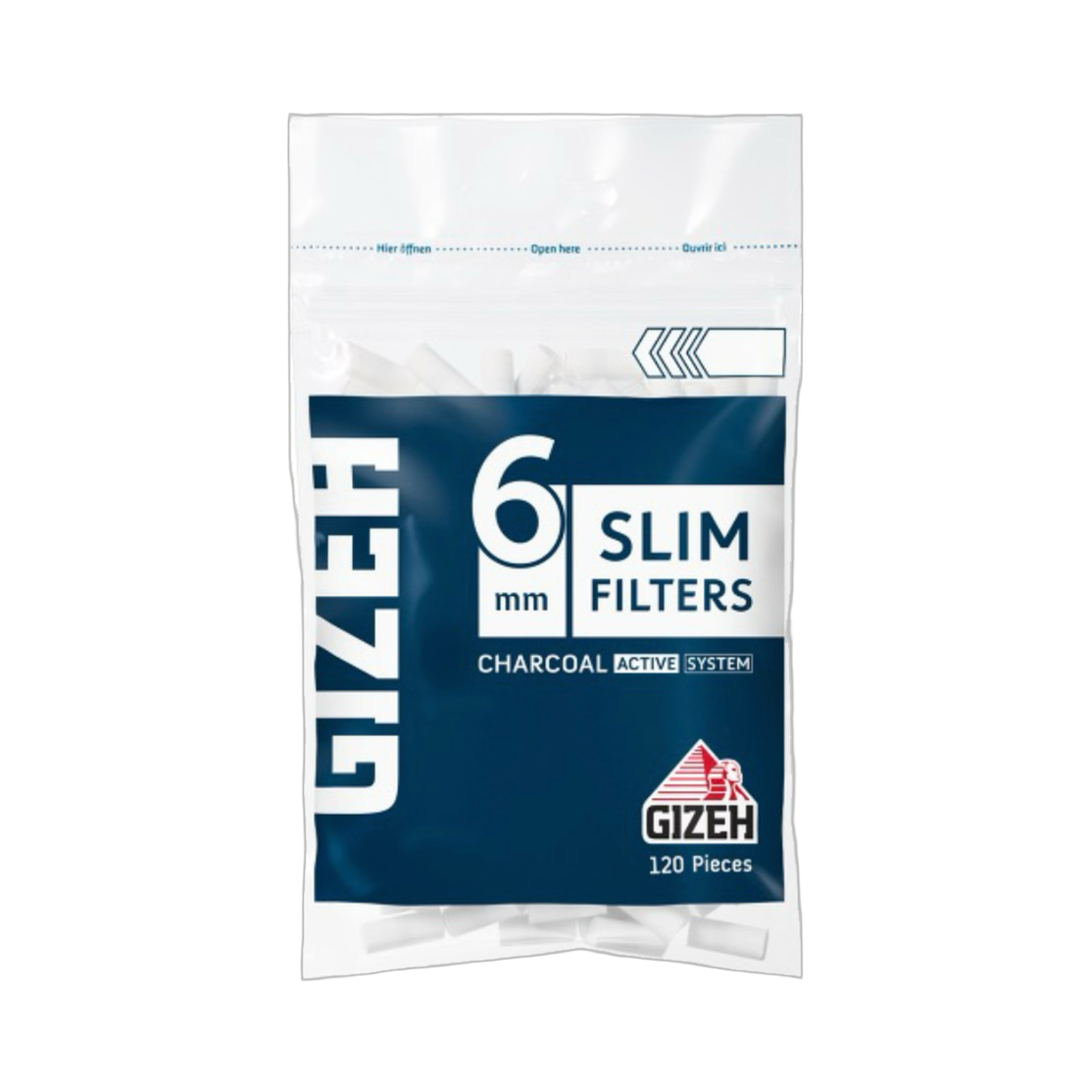 Gizeh Charcoal Filters Slim