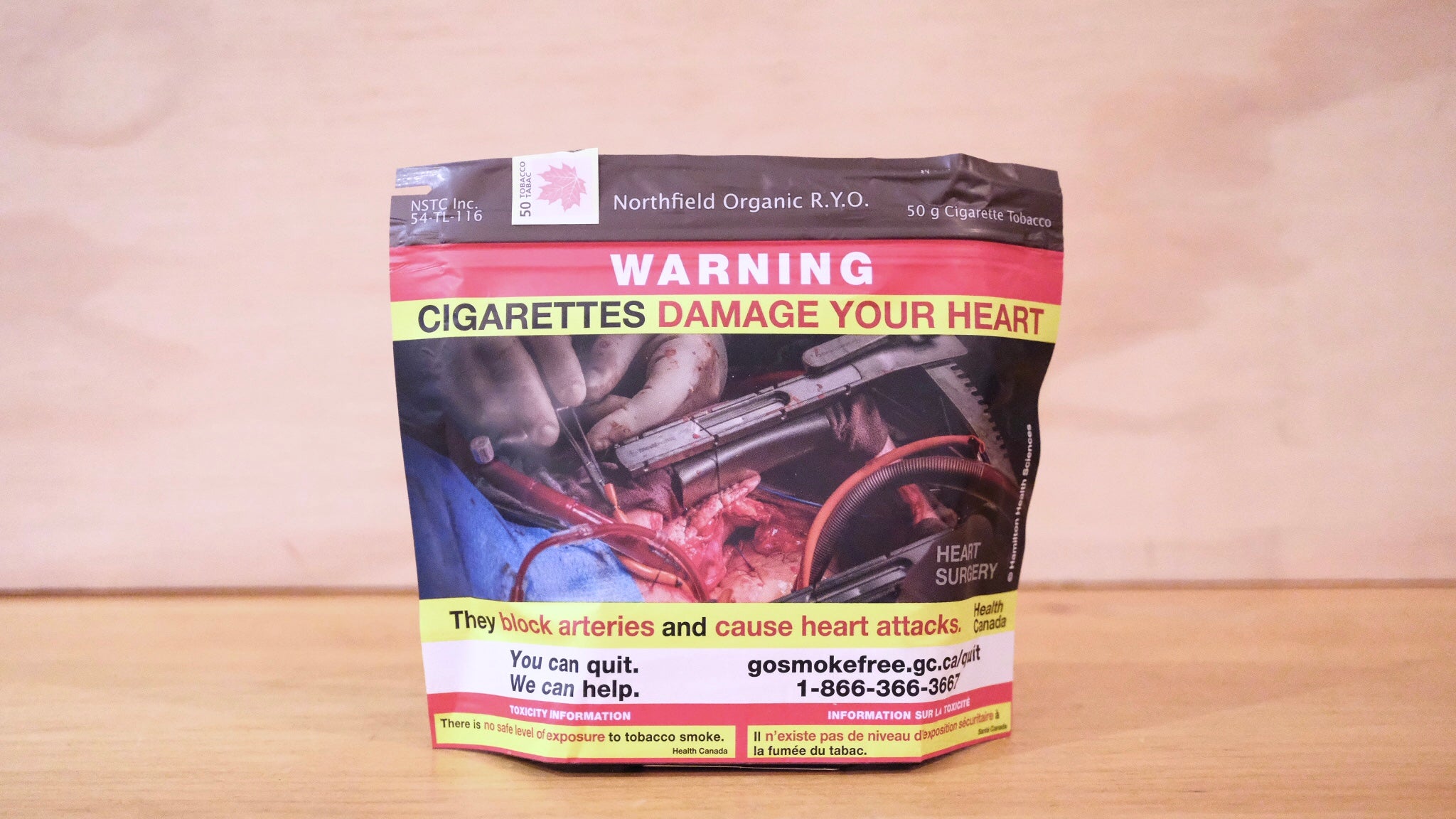 Northfield Organic Rolling Tobacco Ron’s Cigar Store