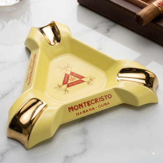 Montecristo Triangular 1 Ashtray (3 Cigar)
