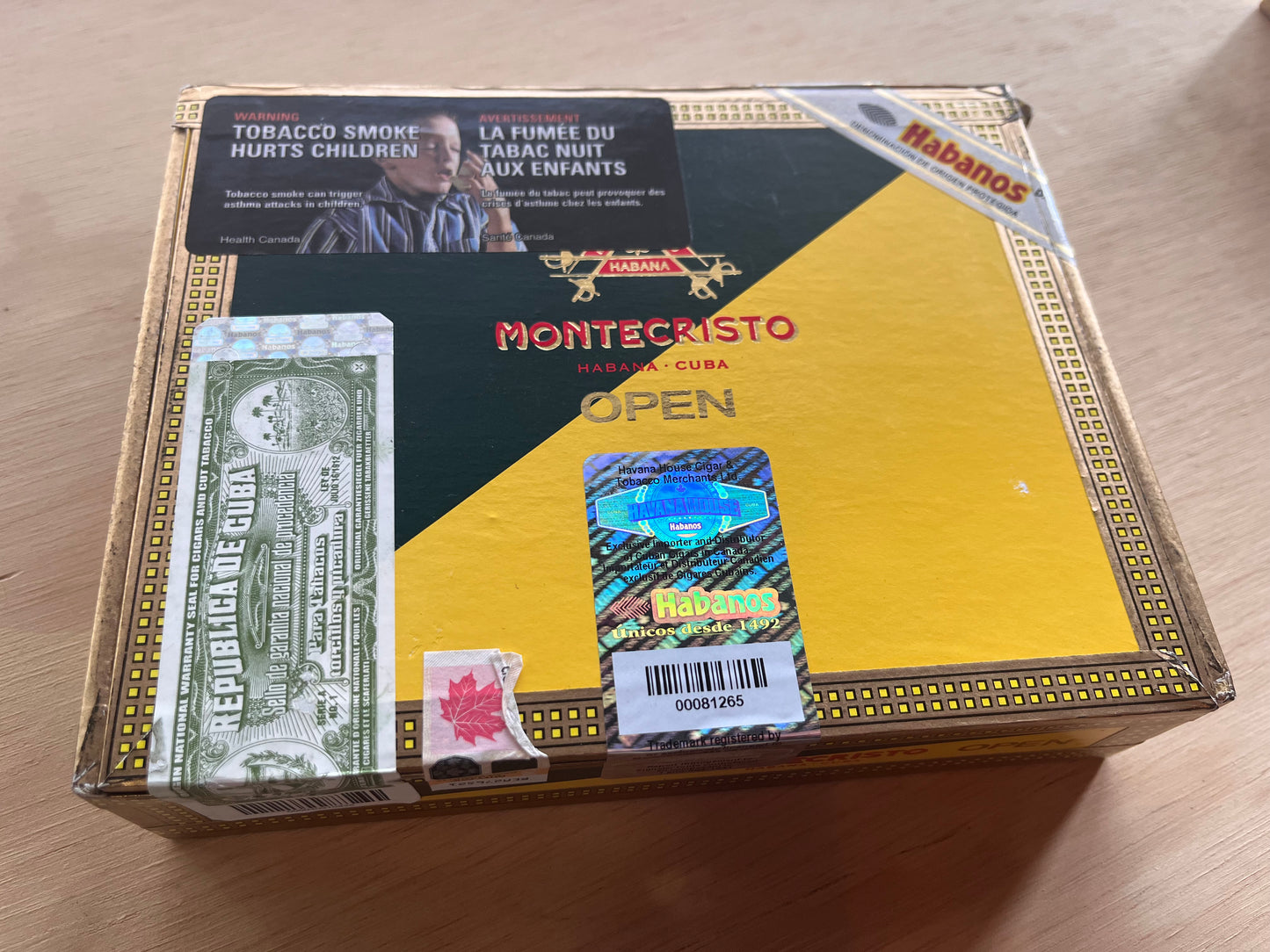 Montecristo Open Regata Box of 20 (2018)