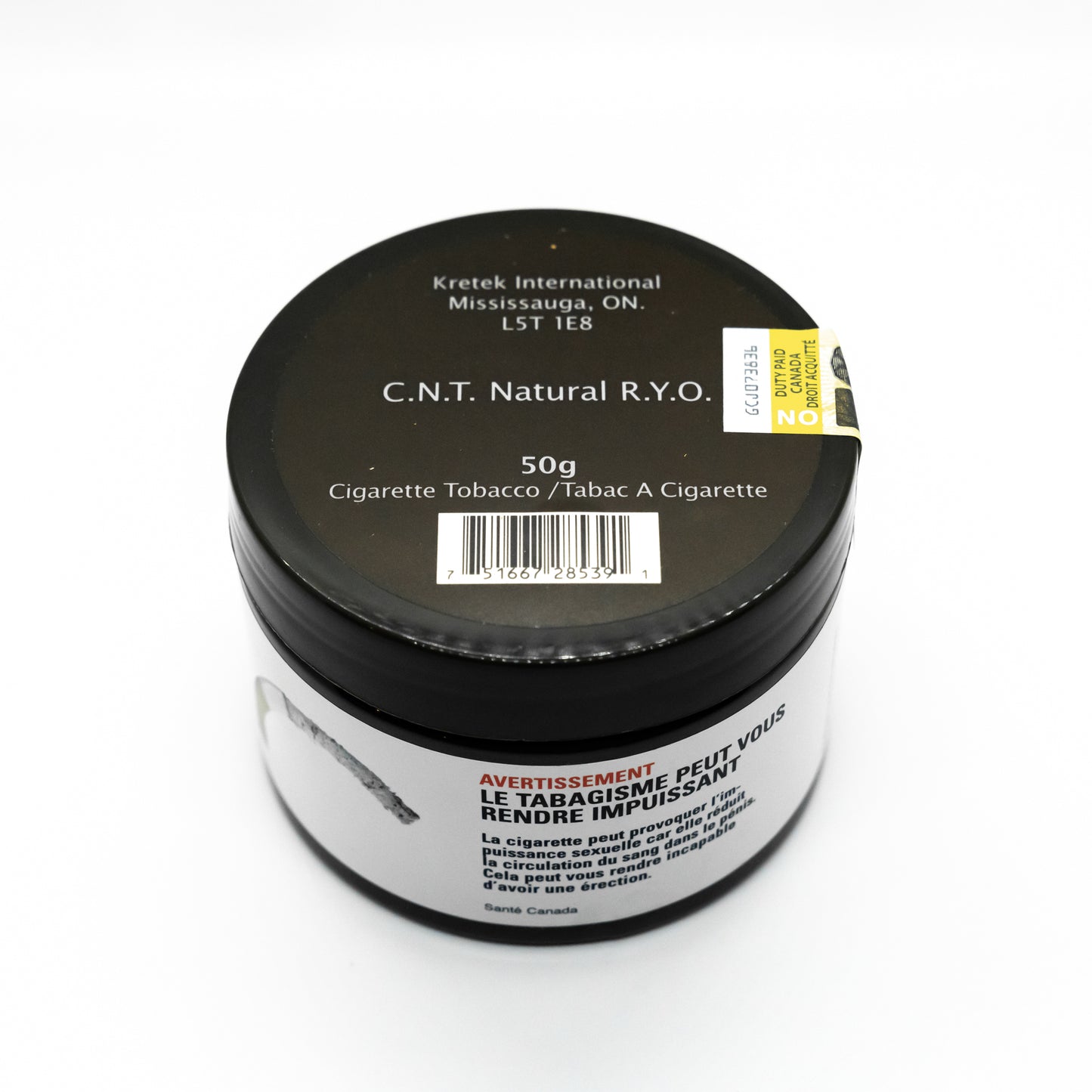 CNT Natural Rolling Tobacco 50g