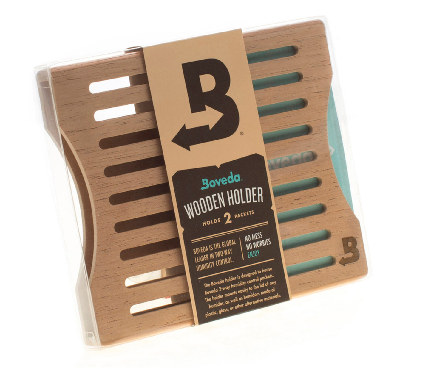 Boveda-Wooden Holder 2 Packets