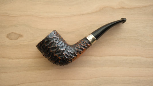 Peterson Short Rusticated Fishtail 268 Pipe