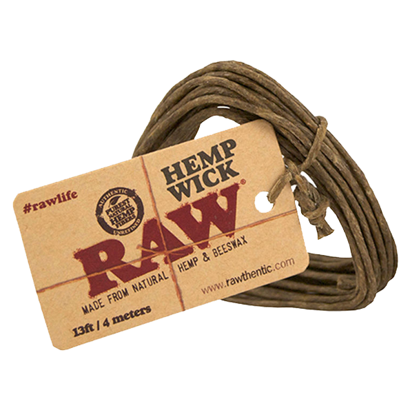 Raw 13ft Hemp Wick – Ron's Cigar Store