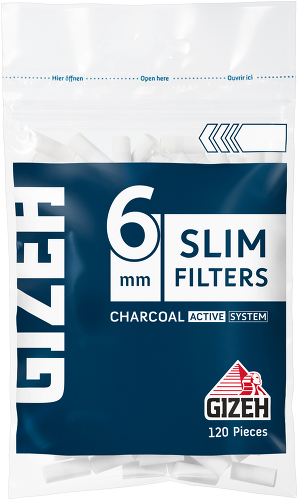 Gizeh Charcoal Filters Slim
