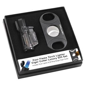 Vertigo Quad Flame and Torch and Cutter Gift Set